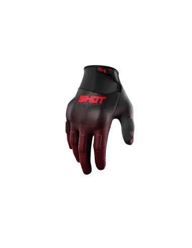 Shot Moto De Guantes Rim Red