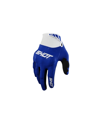 Shot Moto De Guantes Spider_Blue