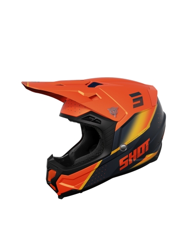 Shot CORE HONOR Adventure Helmet Matte Orange