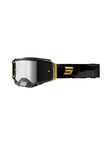 Shot Core Gafas de moto Oro Mate