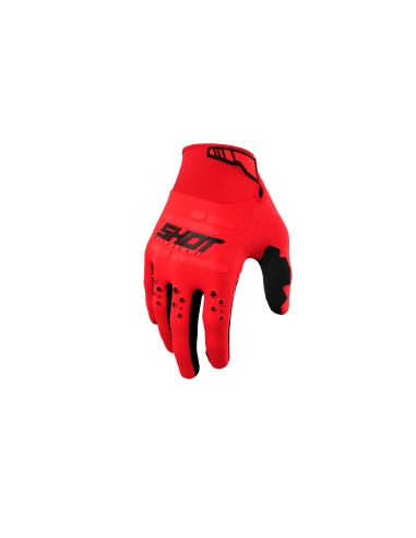 Shot Moto De Guantes Vision Red