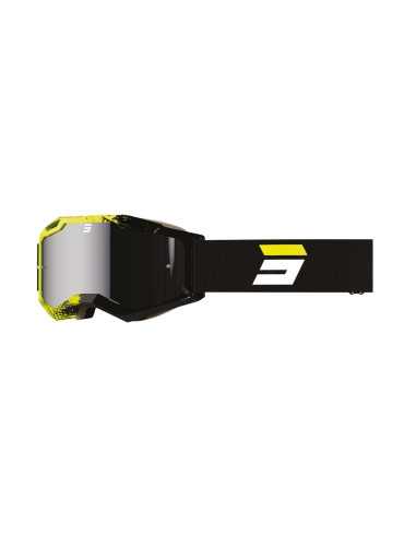 Shot IRIS 2.0 Motorcycle Glasses Fusion Neon Yellow Gloss