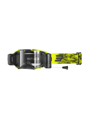 Shot Lite Roll Off Goggles Neon Yellow Matt