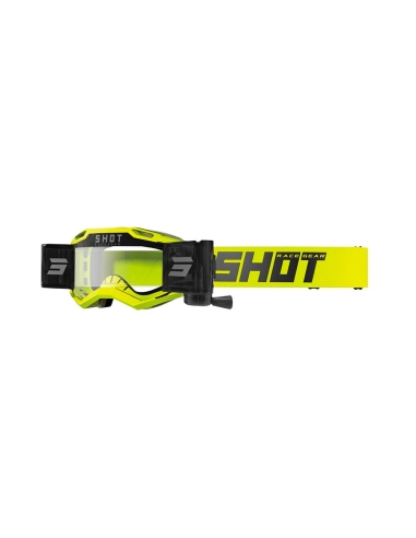 Shot IRIS 2.0 Gafas Roll Off Solid Amarillo Neón brillante