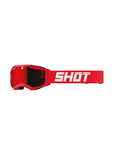 Shot Assault-2.0 Claw Goggles Solid Iridium Red Glossy