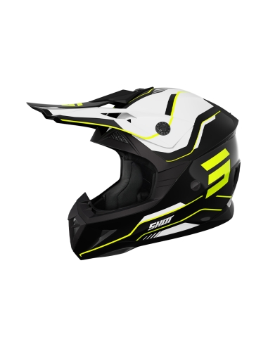 Shot Casco Furious Kid Apex Blue Glossy Ys