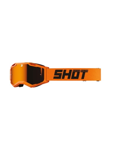 Shot Assault 2.0 Iridio Sólido Gafas Naranja neón brillante