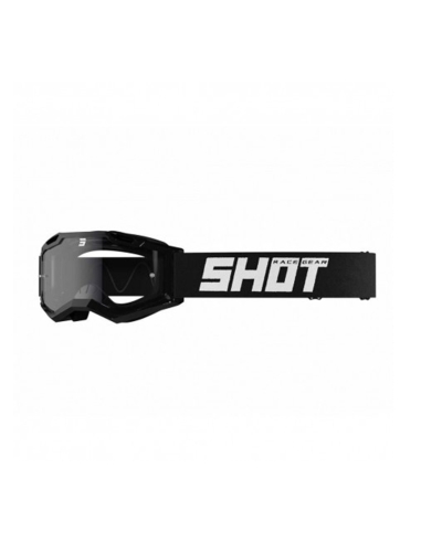 Shot Assault 2.0 Endoru Gafas Sólido Negro Brillante