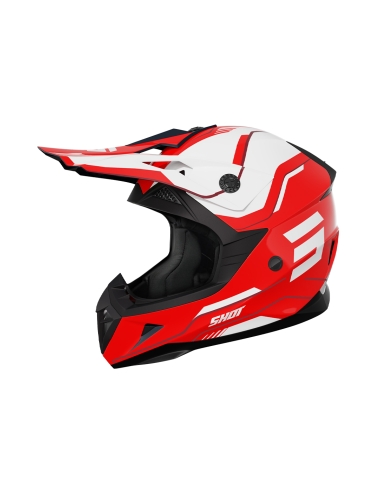 Shot Casco Furious Kid Apex Red Glossy