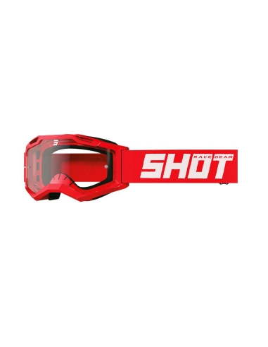 Shot Rocket Kid 2.0 off Road Gafas Rojo Sólido Brillante