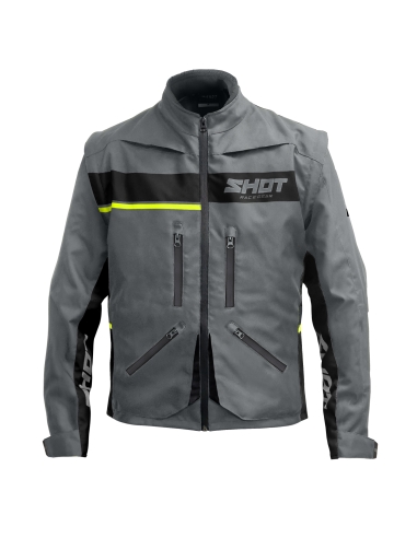 Shot Chaqueta Contact Assault 2.0 Grey_Neon_Yellow