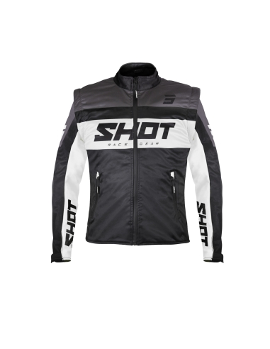 Shot Chaqueta Softshell Shot Lite Black_White