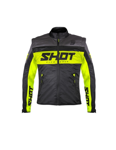 Shot Chaqueta Softshell Shot Lite Black_Neon_Yellow