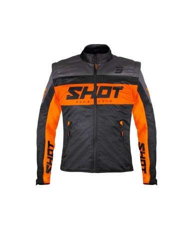 Shot Chaqueta Softshell Shot Lite Black_Orange