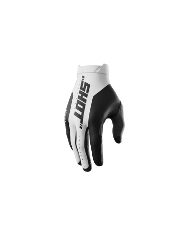 Shot moto de Guantes  Lite Hva Pro White