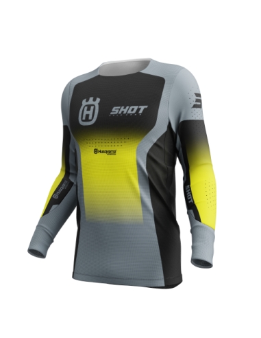 Shot Camisetas Aeroshot Lite Hva Black_Grey