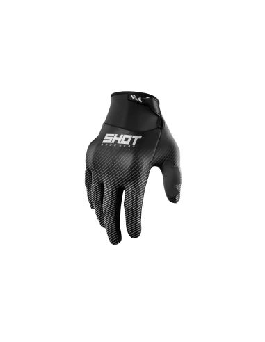 Shot Moto De Guantes Rim White