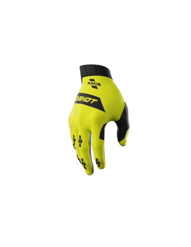 Shot Race Evo Moto de Guantes  Neon_Yellow