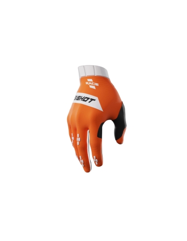 Shot Race Evo Moto de Guantes  Neon Orange