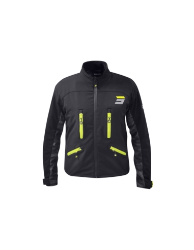 Shot Chaqueta Climatic Black_Neon_Yellow