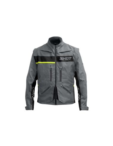 Shot Chaqueta Contact Assault 2.0 Grey_Neon_Yellow