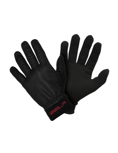 Bela Soto Sous Gants Moto Noir