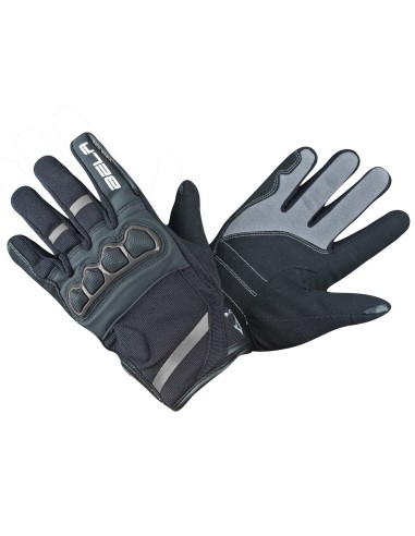 Bela Tracker Men Guanti da Moto Uomo - Nero/Grigio