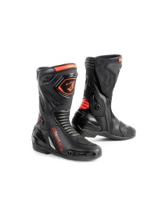 R-Tech Hawk Tuta Moto Uomo Nera/Bianca/Rossa intera