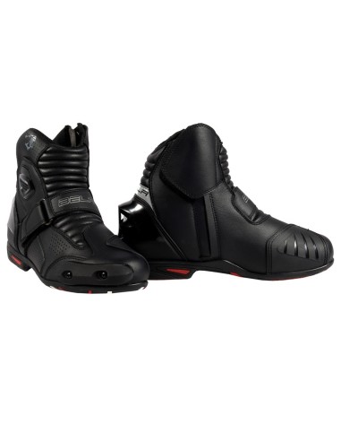 Bela Faster Motorcycle Racing Boots Black