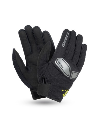 BELA LMBU2 Summer Gloves Men - Black/Yellow