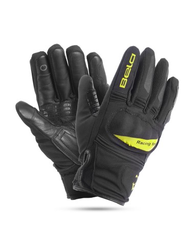 Bela Boom WP Winter Gloves - Black/Yellow Fluorescent