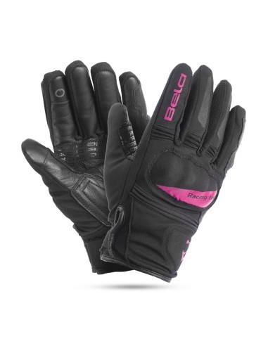 Bela Boom Lady WP Winter Gloves - Black/Pink