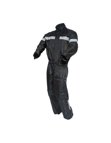 Bela Camou Combinaison Imperméable Moto Noir