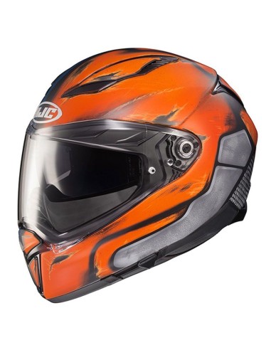 Casque intégral de moto HJC F70 Deathstroke DC Comics MC-27SF