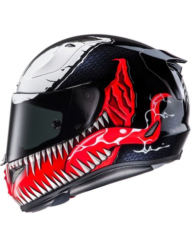 RPHA 11 Casco Integral de Carreras de Moto Marvel Venom MC1 Edición Limitada