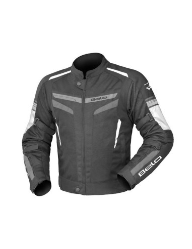 Bela Sprinter Man Motorradjacke Schwarz/Grau