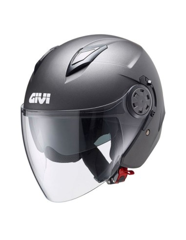 Givi Jet 12.3 Stratos.D Rollerhelm mit offenem Gesicht aus massivem Titan