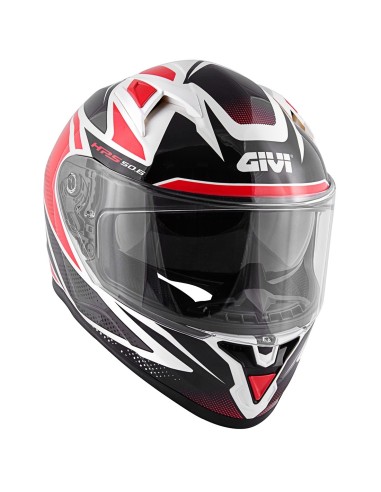 Casco Donna 50.6 Stoccarda Moto Givi Helmet Integrale Argento