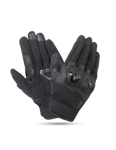 R-Tech Jet Evo Motorrad Sommerhandschuhe - Schwarz