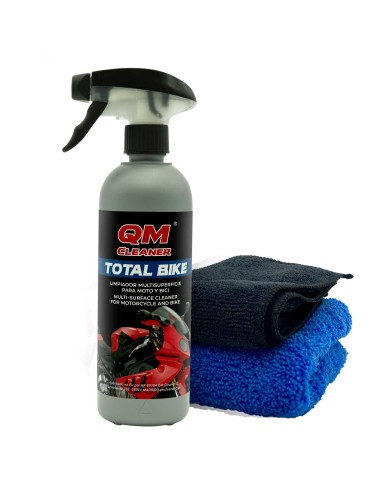 QM Cleaner Total Bike | Multi-Surface Cleaner for Motorcycles and Bicycles