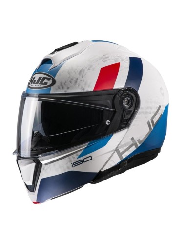 hjc i90 syrex mc21sf casco integral de moto abatible para carretera