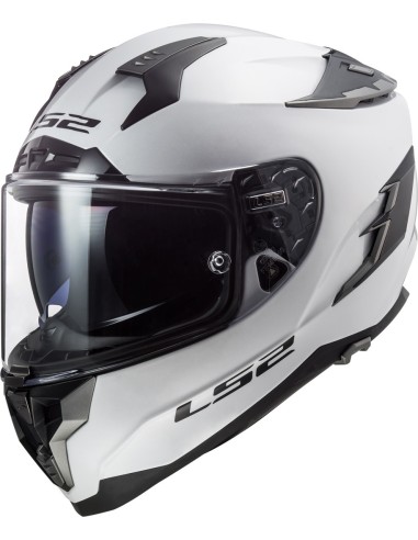 LS2 FF327 Stream Evo Challenger carbon Gloss White Full Face on road motorbike helmet