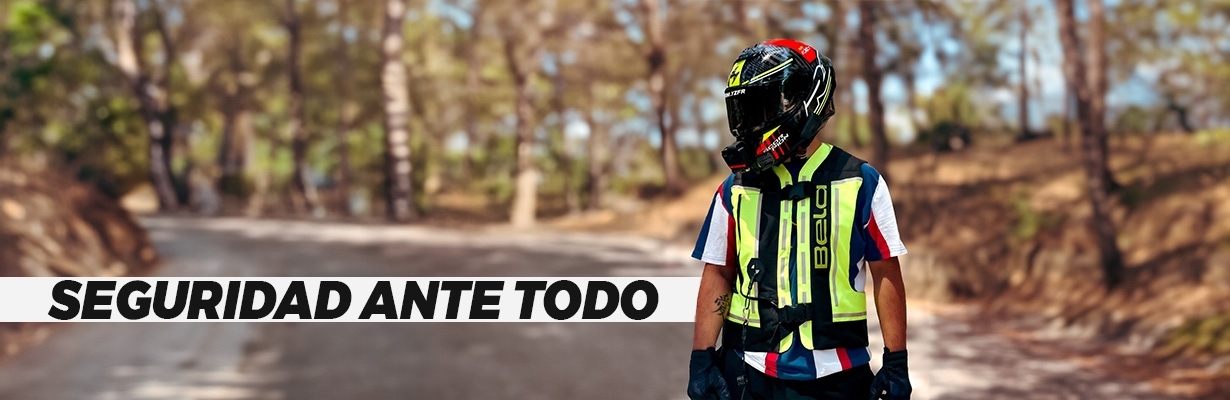 Los mejores chalecos y trajes con airbag para moto