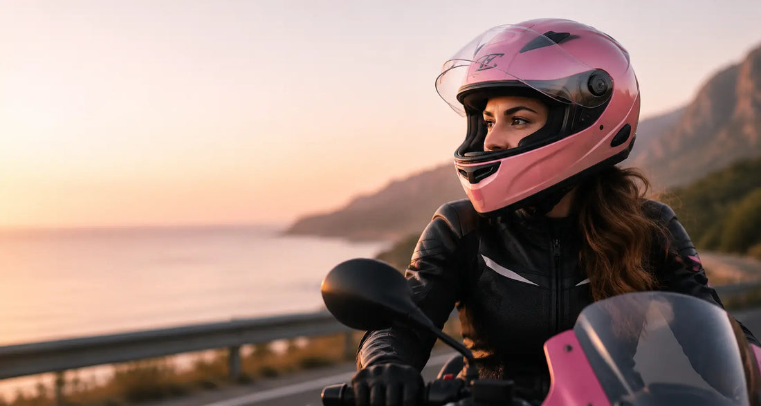 cascos moto mujer