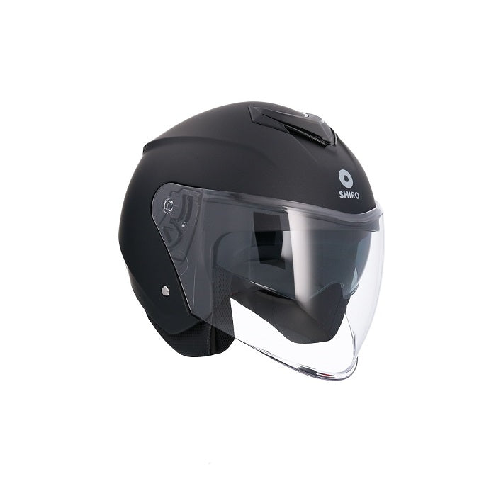 SHIRO CASCO OF852 IBIZA MONOCOLOR GRAFITO MATE