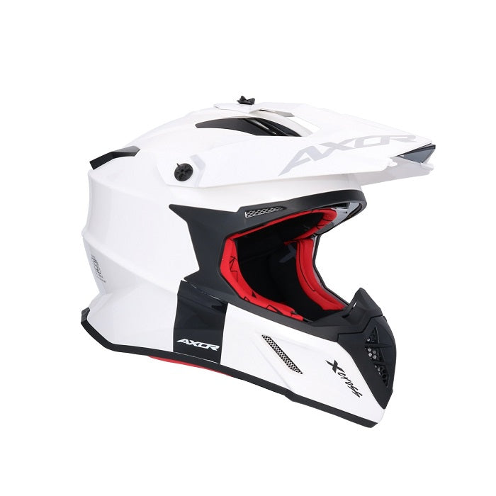 AXOR CASCO X-CROSS MONOCOLOR BLANCO