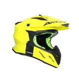 AXOR CASCO X-CROSS MONOCOLOR AMARILLO FLUOR