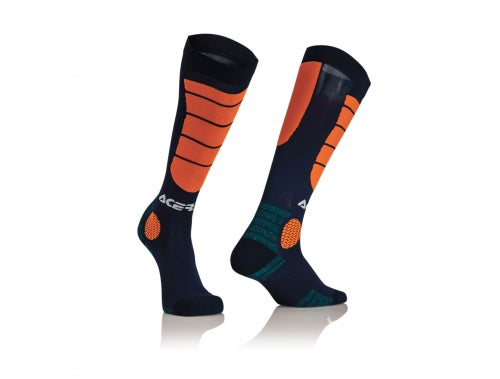 ACERBIS CALCET MX IMPACT AZUL LARANJA