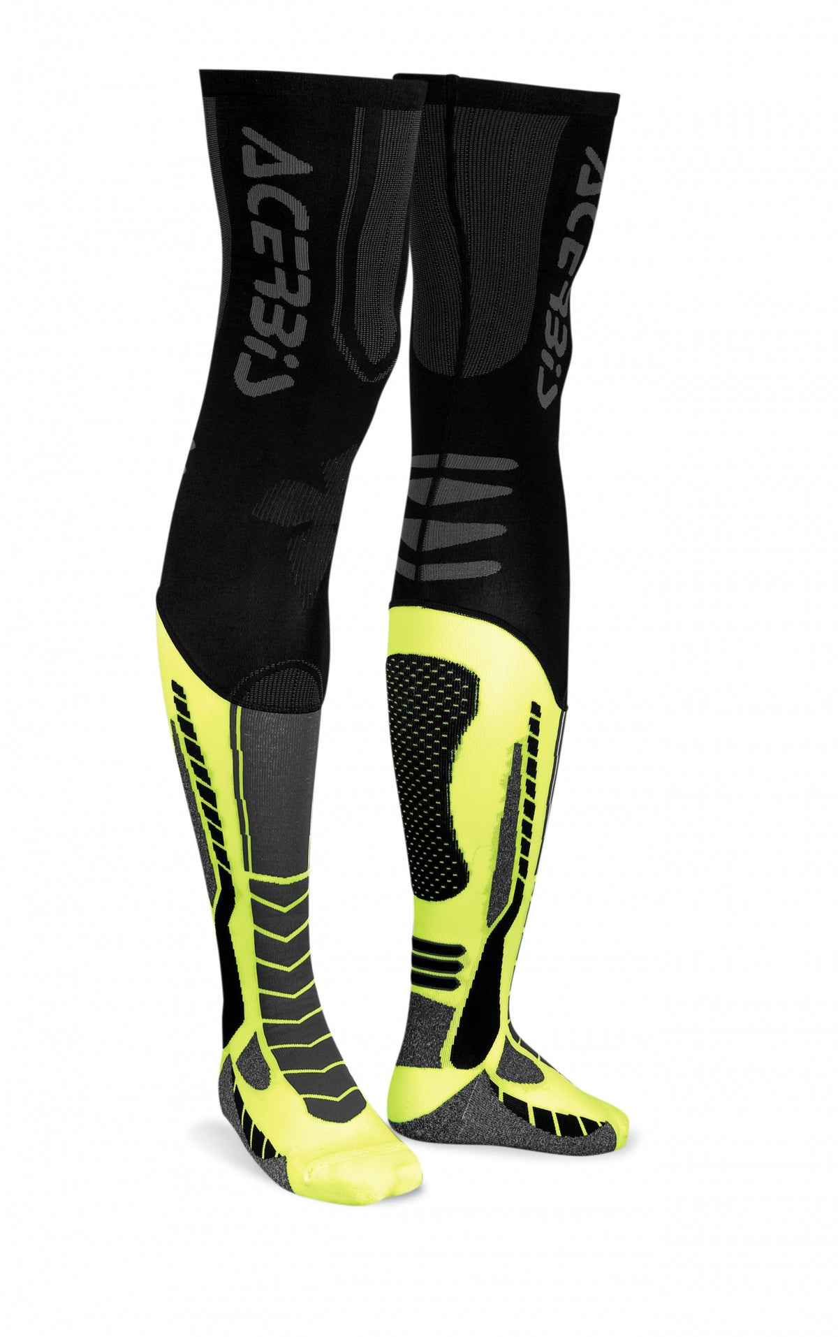 ACERBIS SOCK X-LEG PRO SCHWARZ GELB