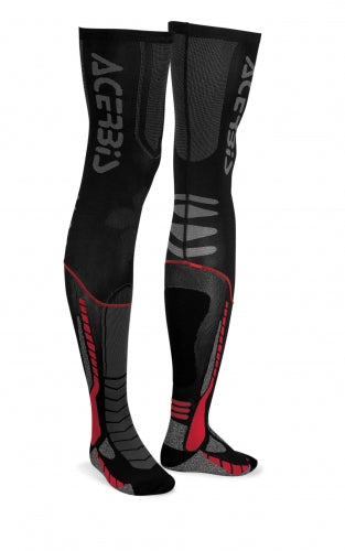 ACERBIS CALCET X-LEG PRO SCHWARZ ROT